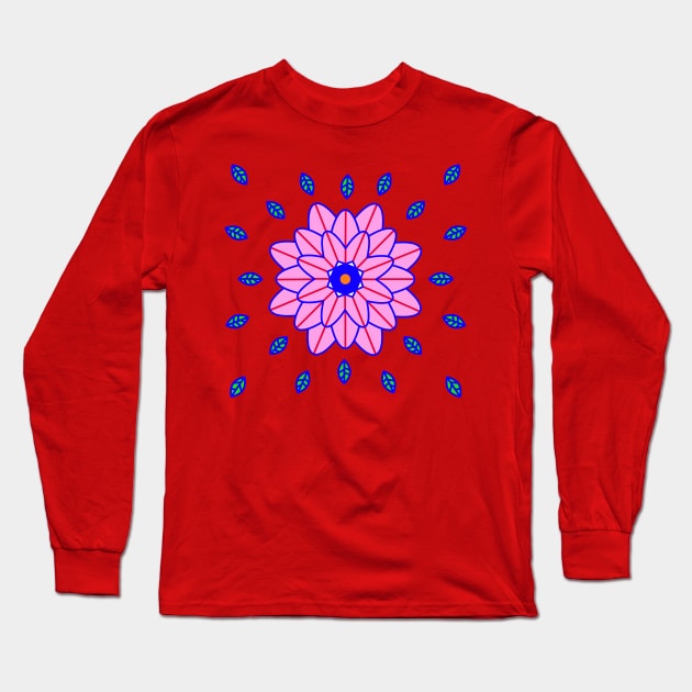 Flower Power Long Sleeve T-Shirt by mariacaballer